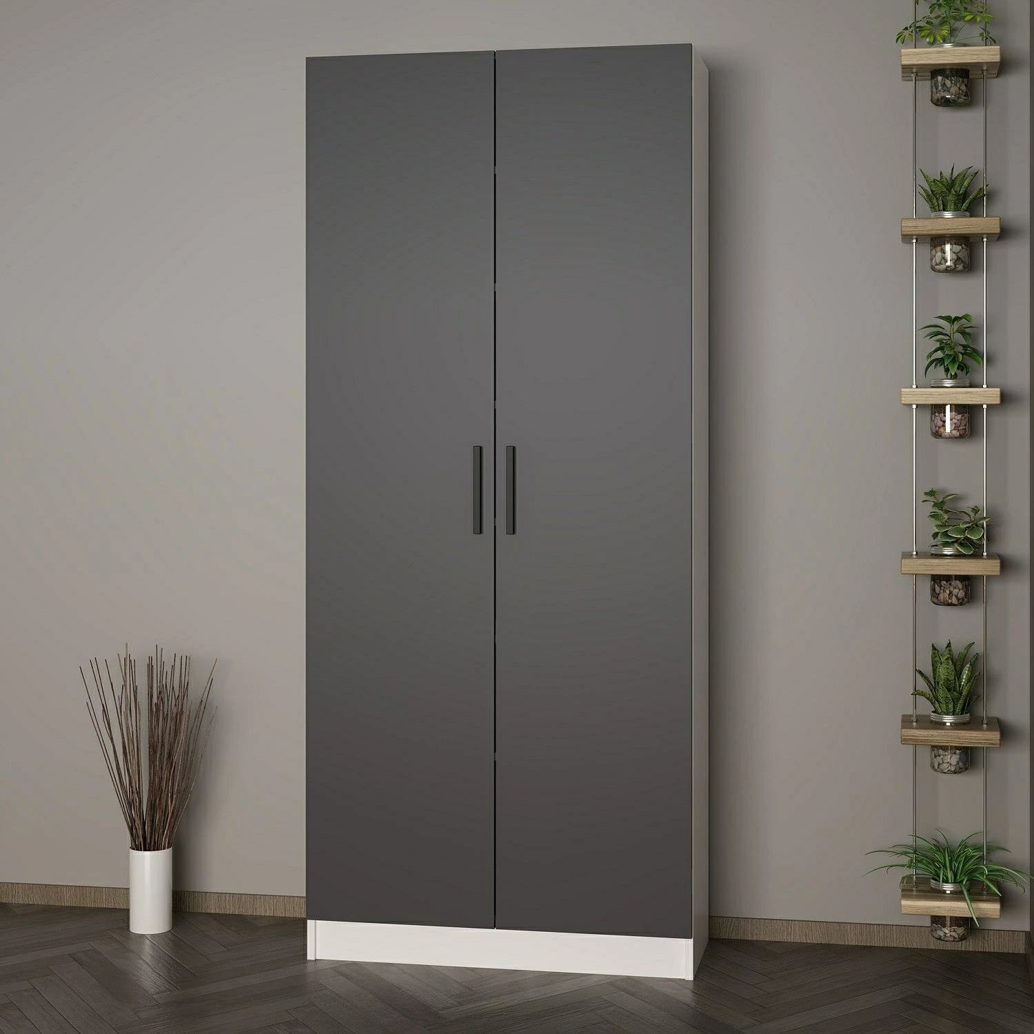 Stendë korridori, ngjyrë antracit, Skye Decor, Noah - 8209