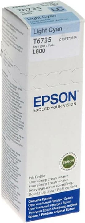 Bojë printeri, Epson, 673 (C13T67354A), rreth 70 ml, Light Cyan