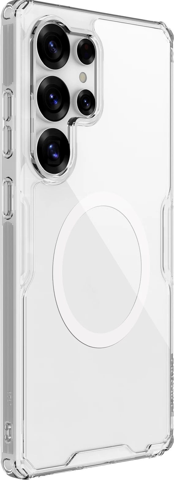 Mbështjellës Nillkin Nature TPU Pro Magnetic me MagSafe për Samsung Galaxy S25 Ultra, Bardhë