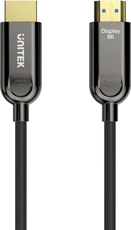 Kabllo HDMI optike UNITEK C11085GY01-10M, 10m, e zezë