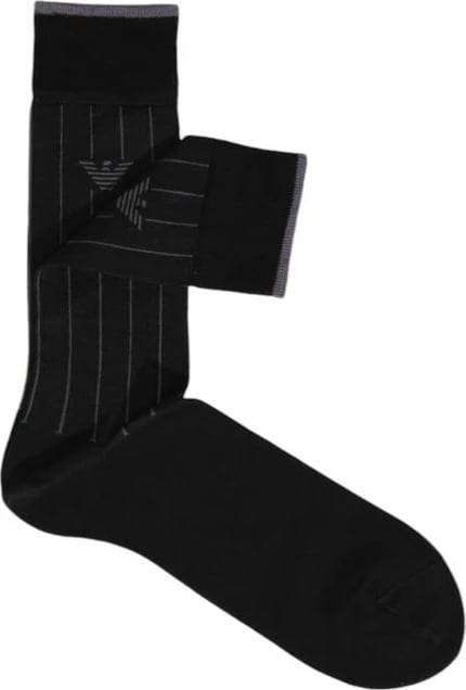Çorape për meshkuj Emporio Armani, e zezë