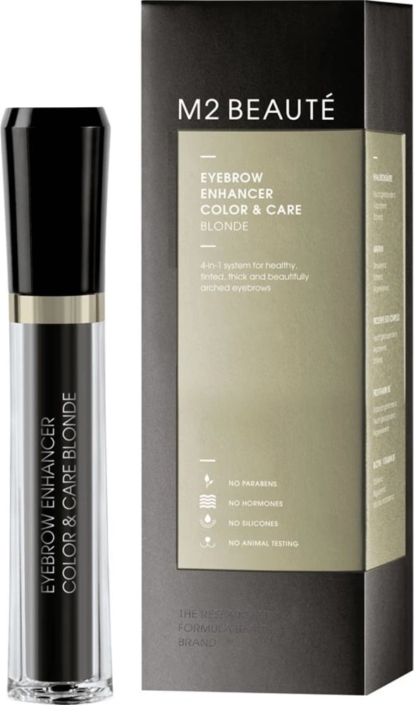 Xhel për vetulla M2 BEAUTE Eyebrow Enhancer Color & Care Blonde 6ml