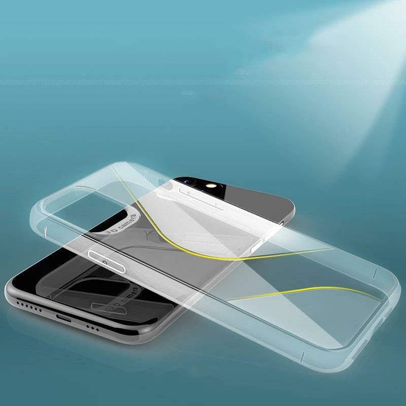 Mbështjellës Hurtel S-Case për Huawei P Smart 2020, TPU, Blu