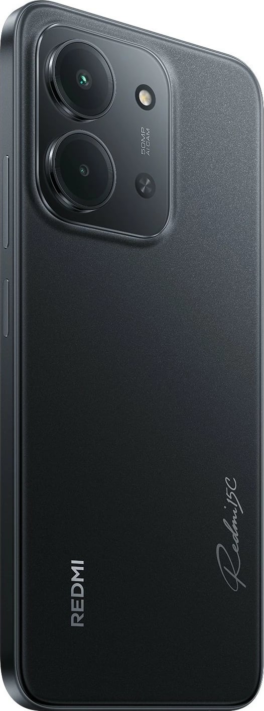 Celular Xiaomi Redmi 15C, 4GB RAM, 256GB, dual sim, midnight black