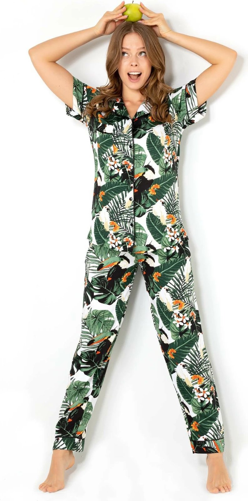 Pizhama grash Jumeon, shumëngjyrëshe, 002-000835, set