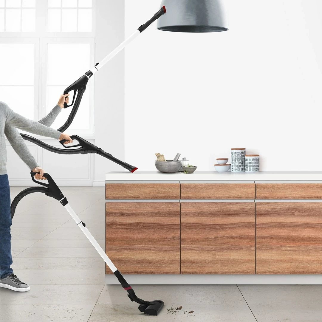 Fshesë me korrent cilindrike BOSCH Serie 6 BGL6HYG1, 600 W, e bardhë