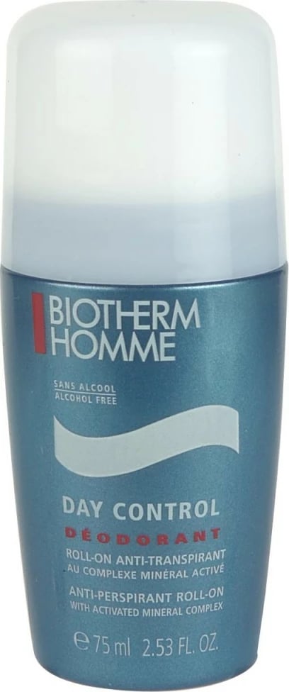 Deodorant Biotherm, Homme Day Control Roll-On, 75 ml