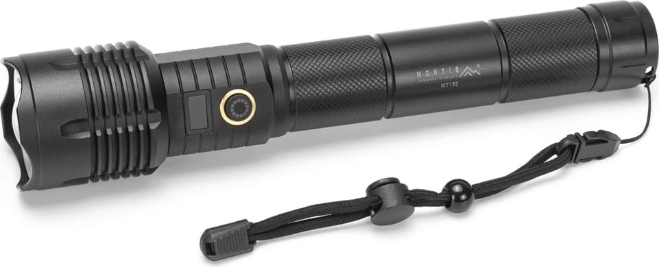 Elektrik dore Montis MT160, LED, 6000 mAh, Alumini, i zi