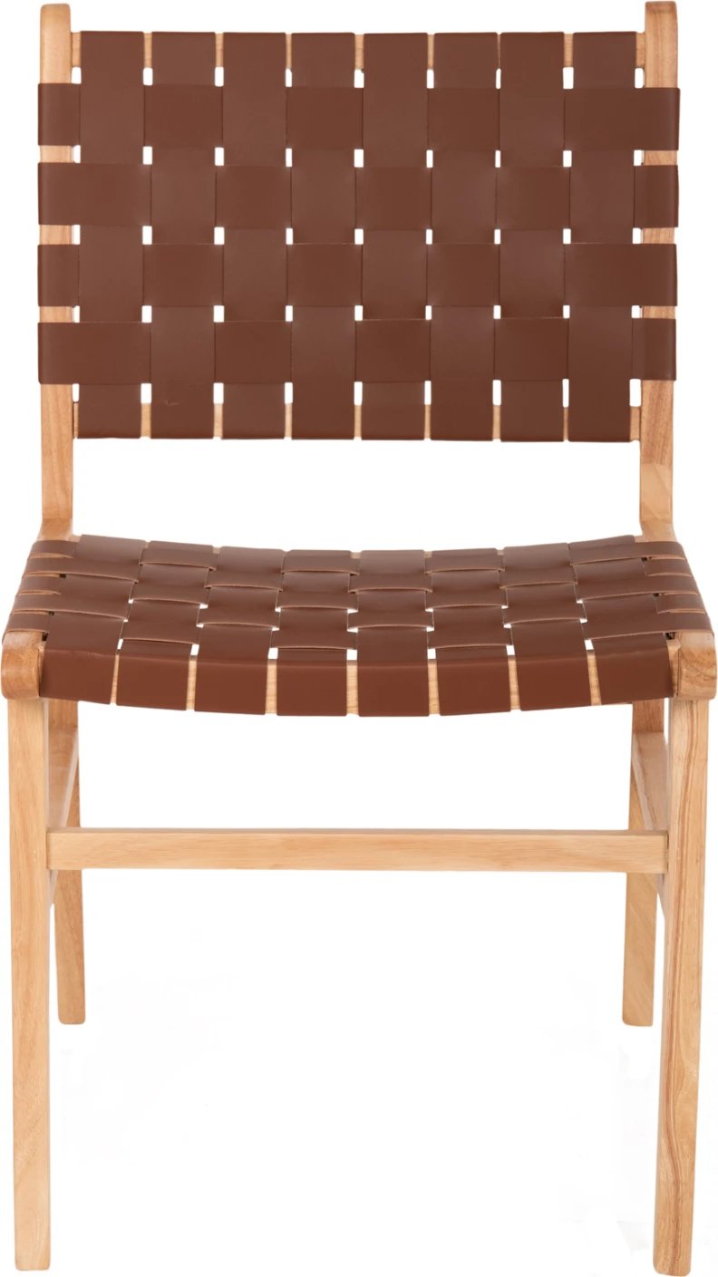 Karrige TOON dru PU lëkurë kafe 49x59x86Hcm.FH9327.01