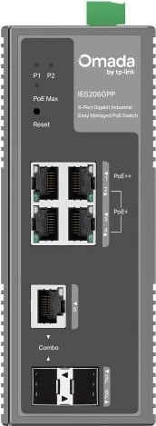 Switch TP-Link IES206GPP, Managed, 4 porte Gigabit Ethernet, PoE+, i zi