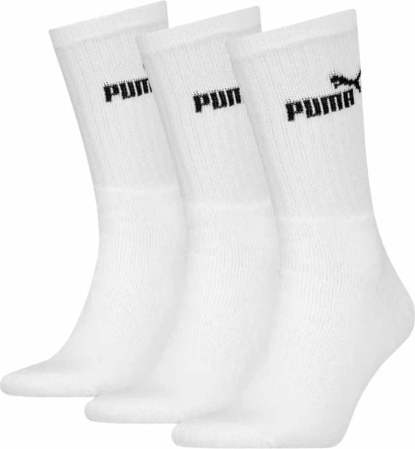 Çorape crew unisex Puma, të bardha