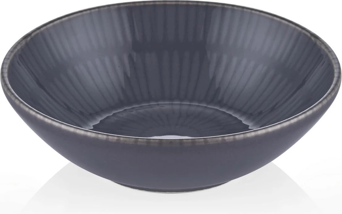 Set pjatash të thella (6 copë), Hermia, gri, NON0004