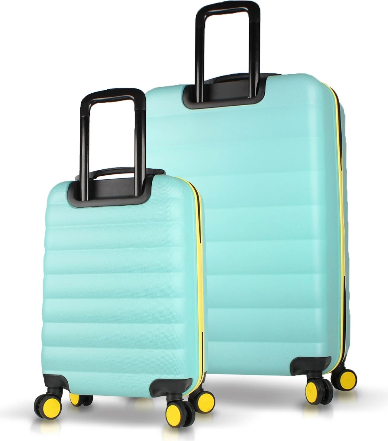 Set valixhesh (2 copë), Zoozie Bags, ngjyrë mint, 6575