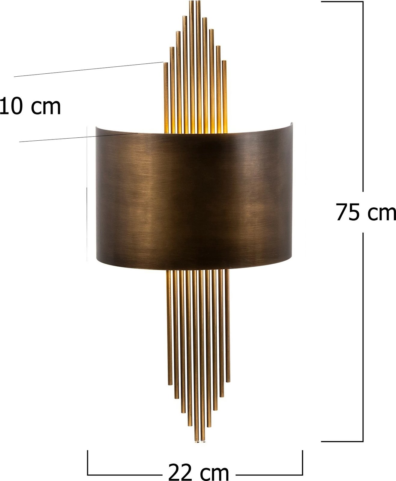 Llambë muri Opviq, vintage, 619 - A
