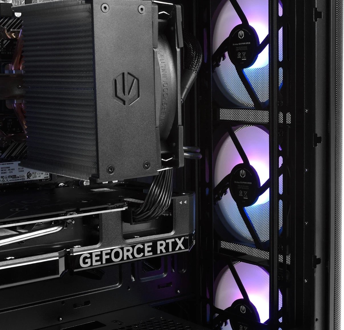 Kompjuter Komputronik Infinity R550, AMD Ryzen 5 5500, RAM 32GB, RTX 4060 Ti, SSD 2TB, e zezë