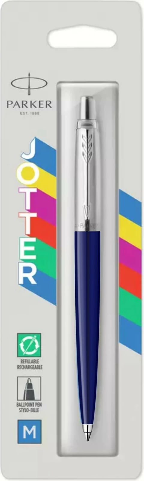 Stilograf PARKER Jotter Originals, klip, ngjyrë e kaltër