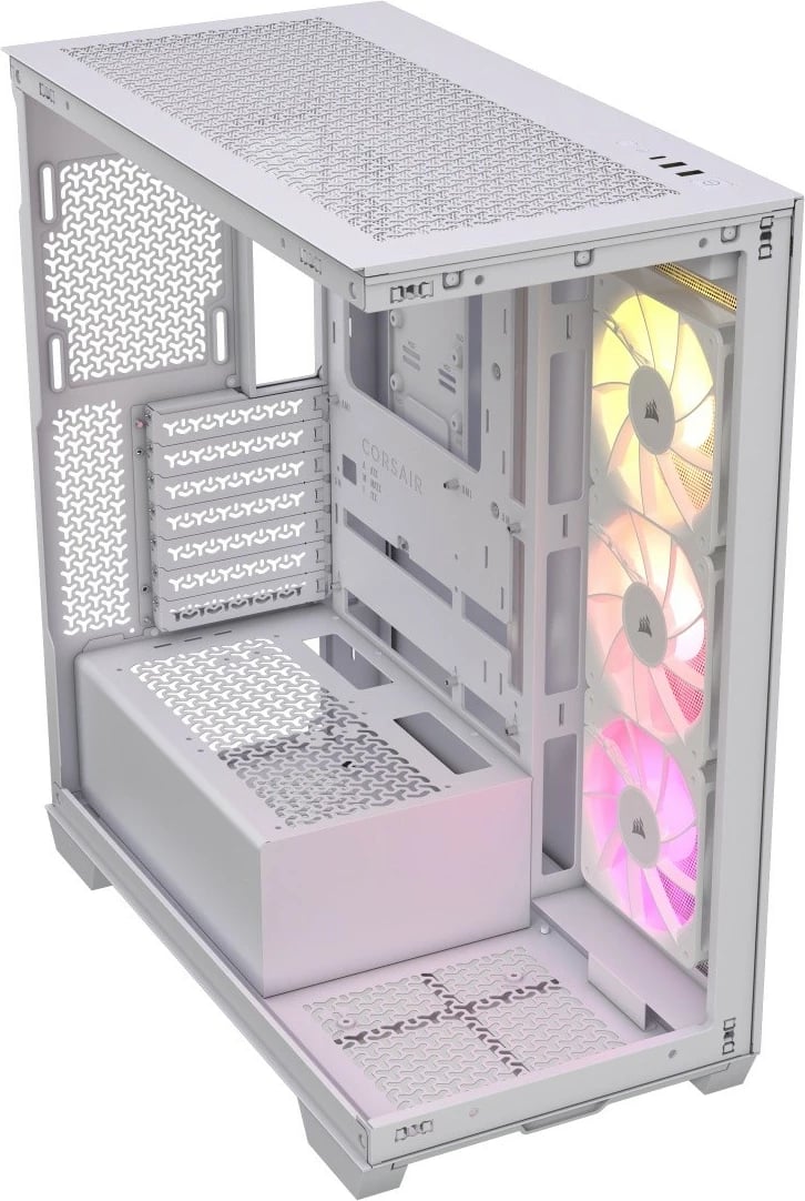 Kasë Corsair 3500X ARGB TG, Midi Tower, e bardhë Kasë Corsair 3500X ARGB TG, Midi Tower, e bardhë