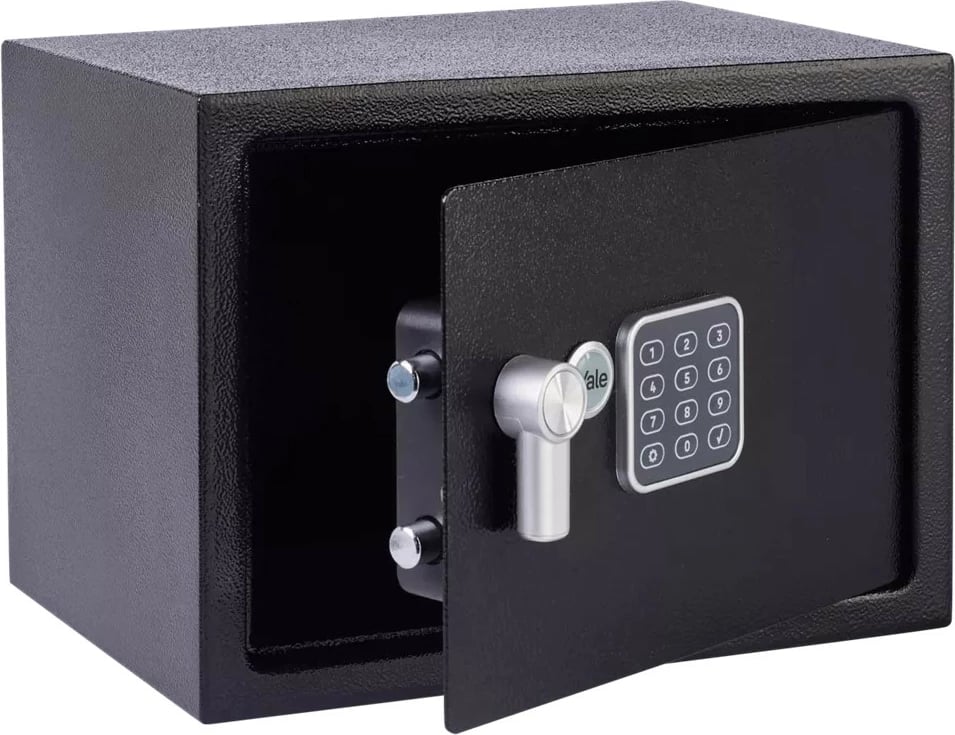 Kasafortë YALE HOME YEC/250/DB2 me alarm, e zezë