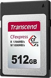 Kartelë memorie Transcend CFexpress 820 512GB, 1700MB/s, 1000MB/s, e zezë
