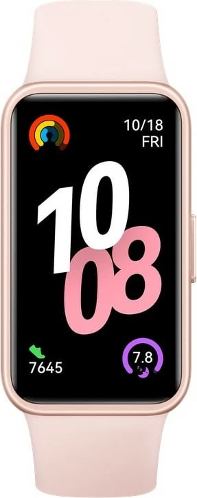 Smartwatch Huawei Band 10, 1.47 inch AMOLED, 14 ditë bateri, rozë