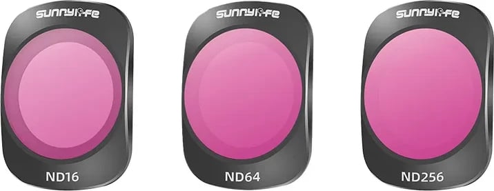 Set filtrash ND Sunnylife OP3-FI736 për DJI Osmo Pocket 3, ND16+ND64+ND256