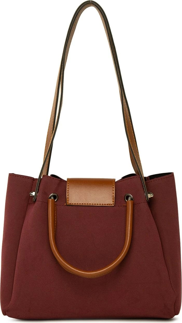 Çantë krahu Zoozie Bags, 7618 - 86573, ngjyrë e kuqe e errët