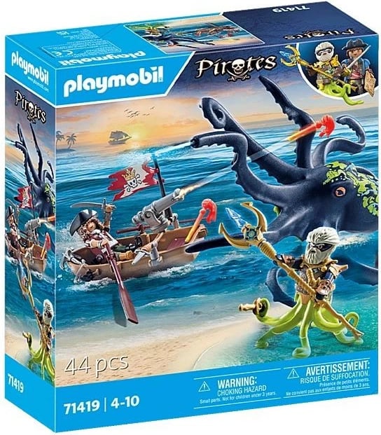 Set figurash Playmobil Pirates 71419, 44 pjesë