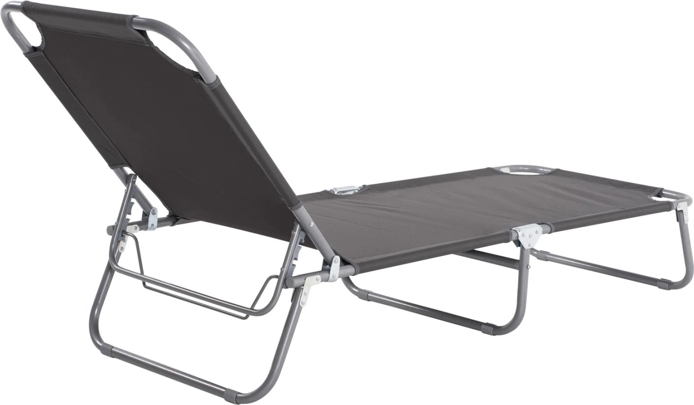 Shezlon për plazh FH5278.10, hiri