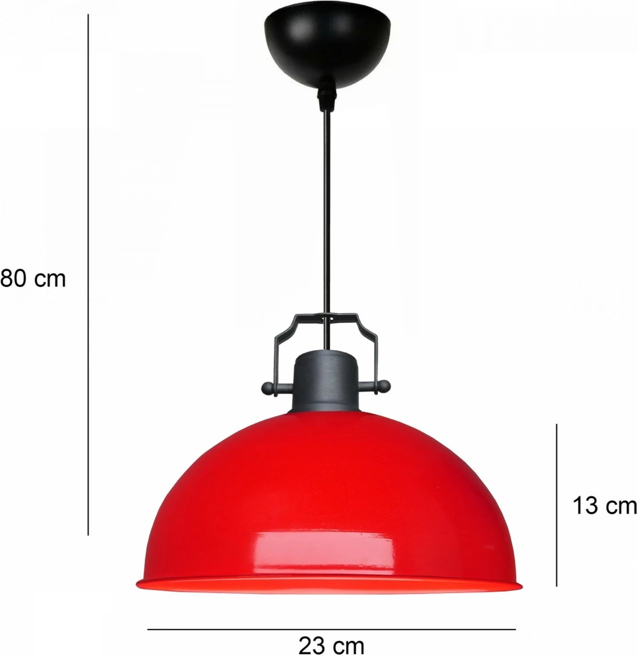 Llambë tavani Opviq, e kuqe, AYD-3580