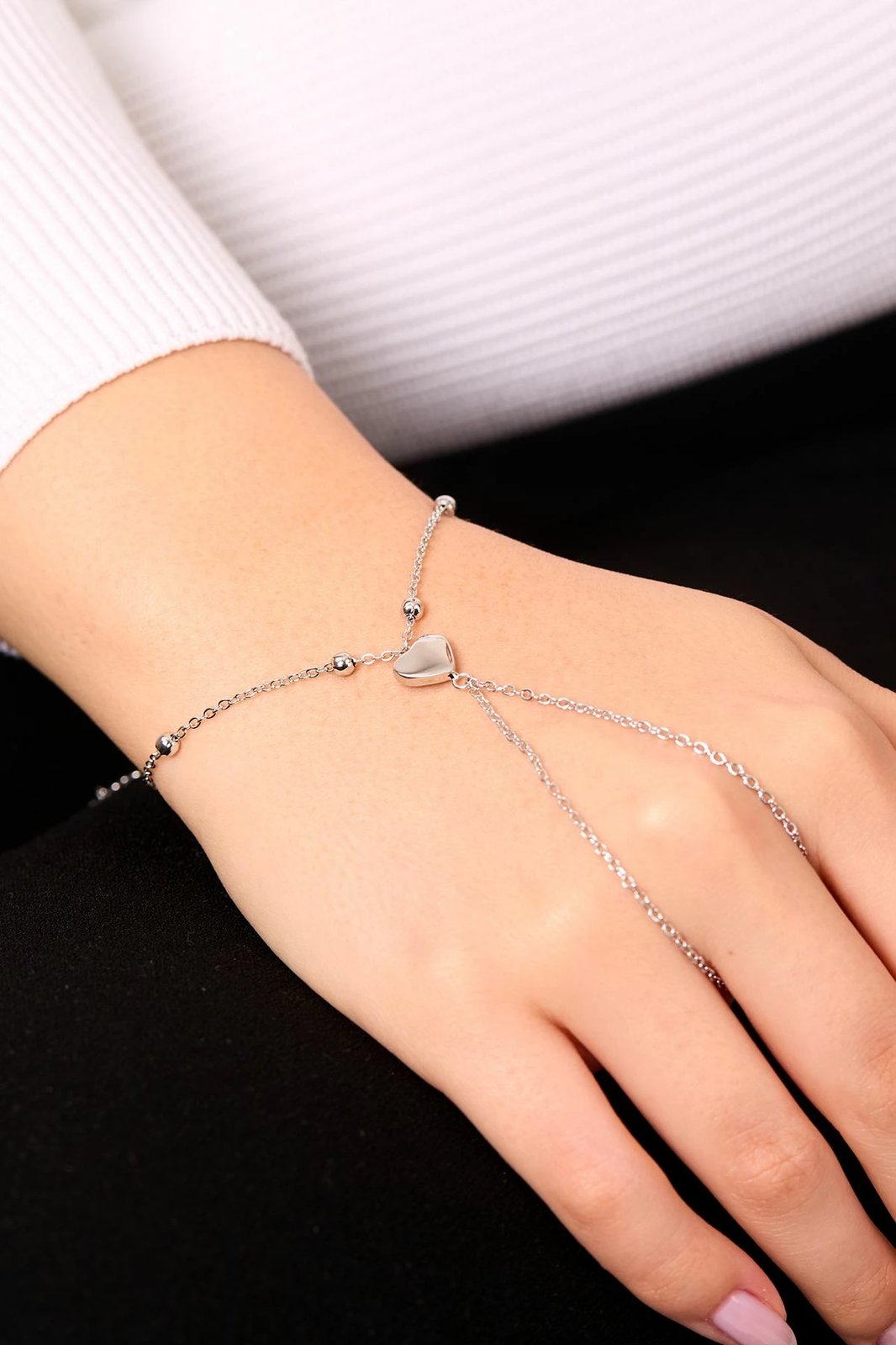 Zinxhir metali Elika, ngjyrë argjendi, CSHM9955G