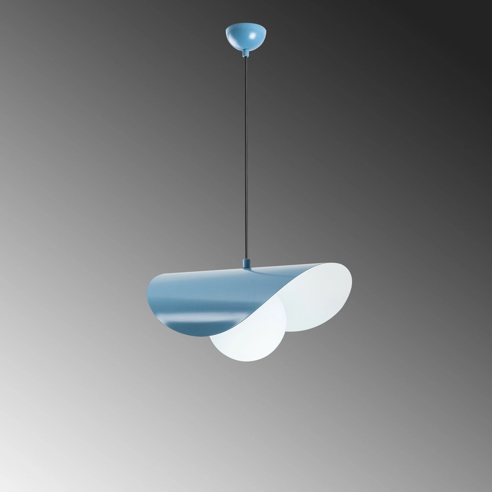 Llambë tavani Opviq, Vatoz - Nus - 2866, ngjyrë kaltër e çelët