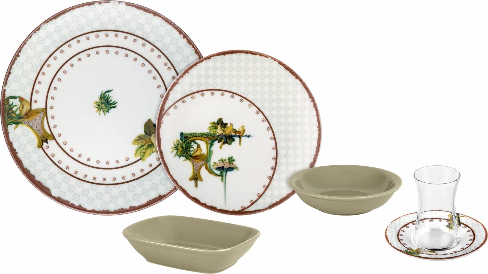 Set mëngjesi 25 pjesësh, Hermia Concept, 58KKT000129