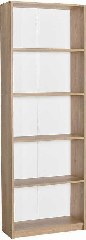 Raft librash Hanah Home, Ktp-350-Tt-1, ngjyrë arr e çelët