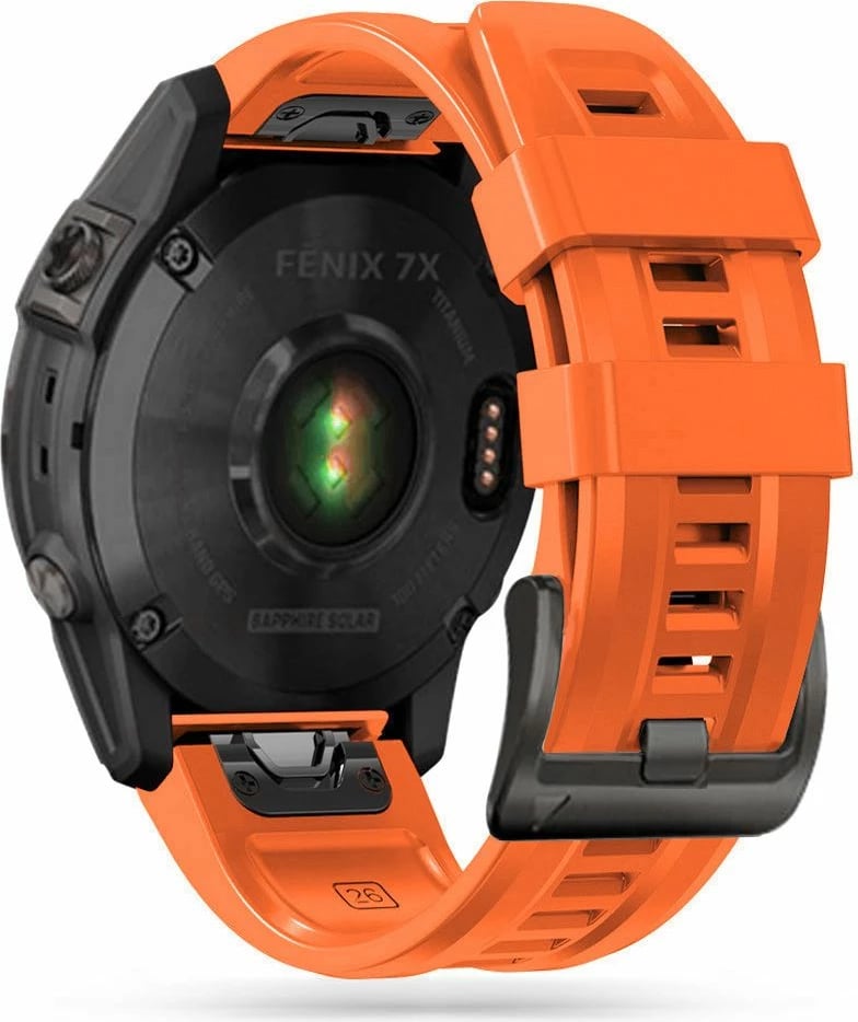 Rrip sportiv Tech-Protect IconBand për Garmin Fenix 3/5X/3HR/5X Plus/6X/6X Pro/7X, Portokalli