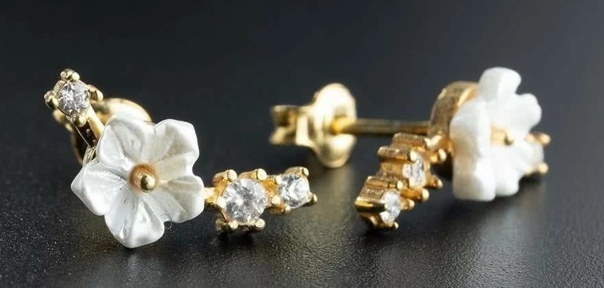 Vathë argjendi të artë me zirkon, Jumeon, NRZ999771