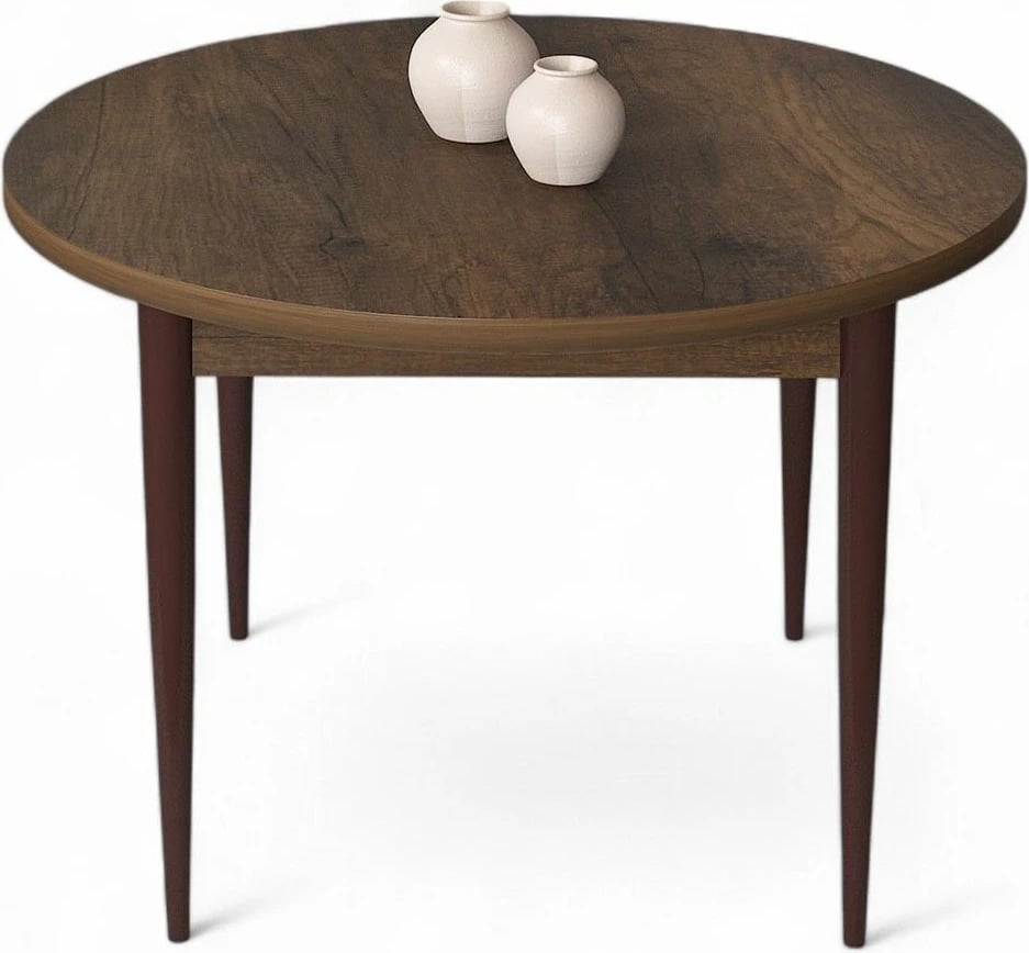 Tavolinë ngrënieje Hanah Home, Tor - Barok, kafe