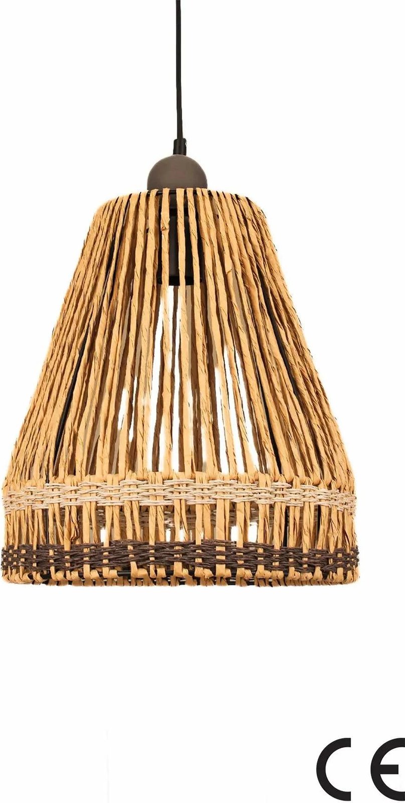 Llambë tavani Opviq, Caula, makrame, ngjyrë bezhë Llambë tavani Opviq, Caula, makrame, ngjyrë bezhë