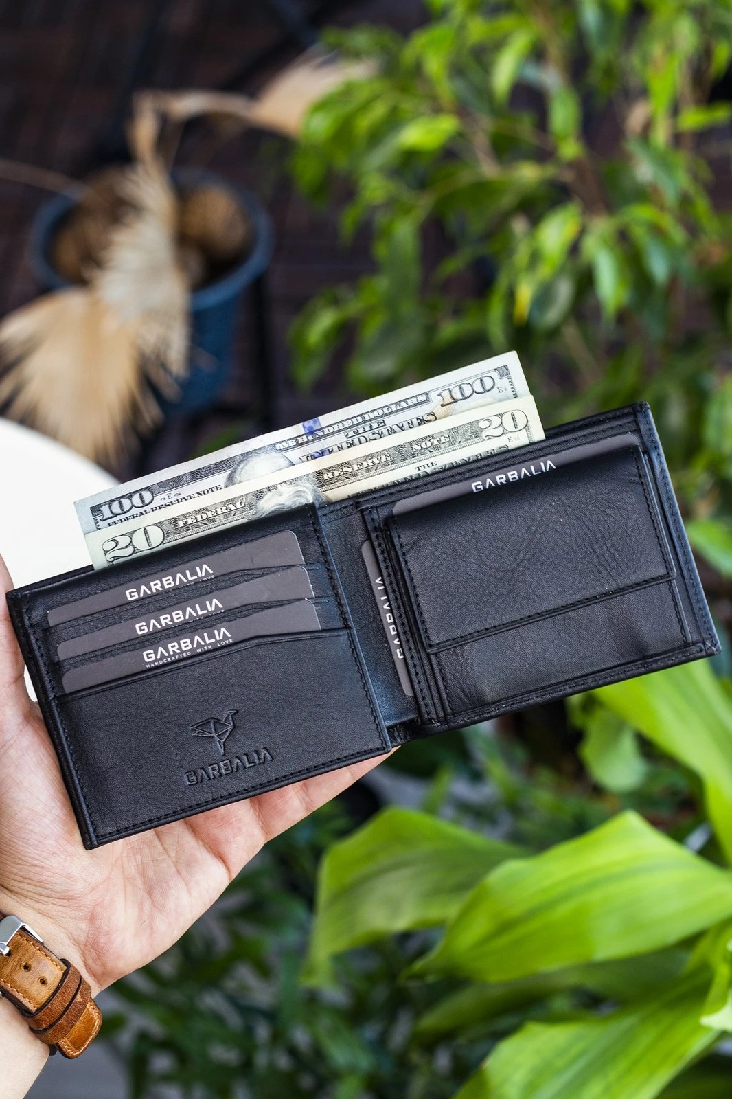 Set portofol dhe rrip (2 copë), Zoozie Bags, Jackson, ngjyrë e zezë