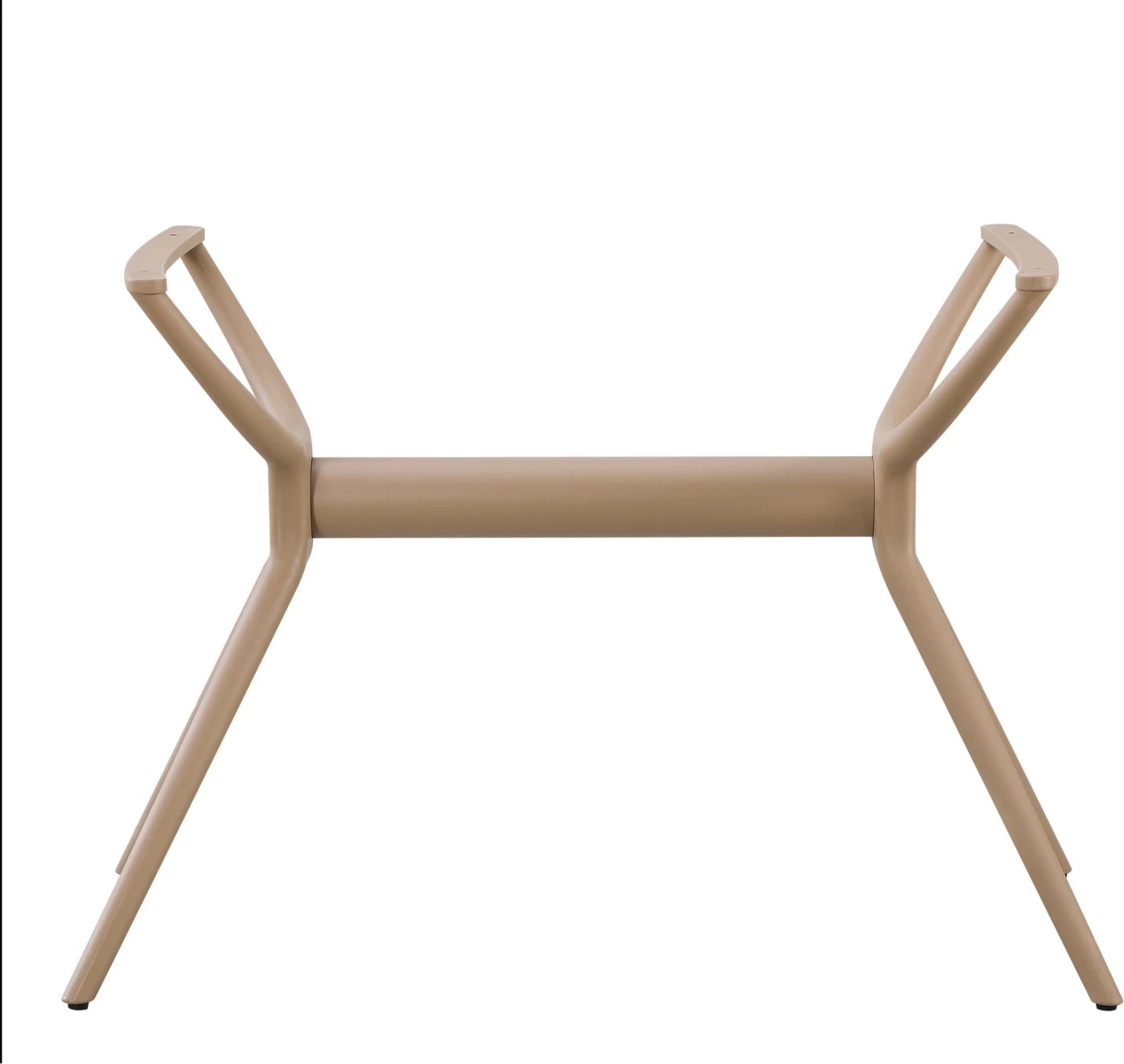 Këmbë tavoline polipropileni-metal, ngjyrë kapuçino, FH463.04, për sipërfaqe tavoline 120x80cm