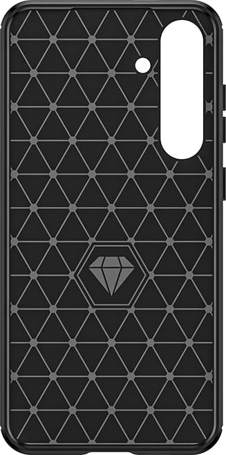 Mbështjellës Hurtel Carbon Case për Samsung Galaxy S24+, TPU, i zi
