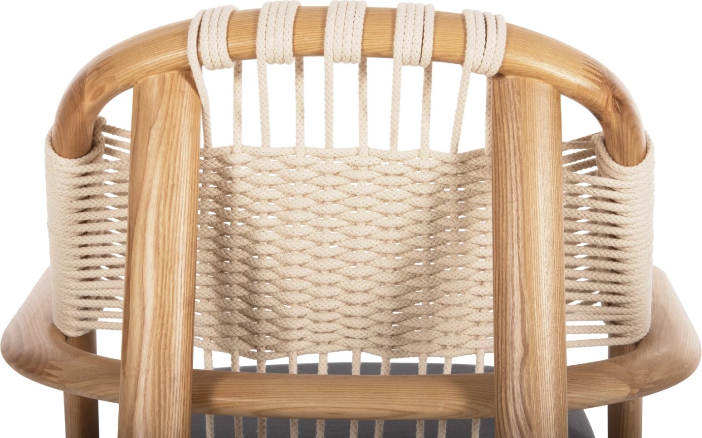 Karrige për kohë të lirë CRAFT FH9413.01, dru frashëri dhe litar, natyrale