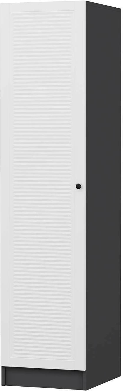 Dollap Skye Decor, Minar Kale - 8681, bardhë dhe antracit, 45x52x190cm