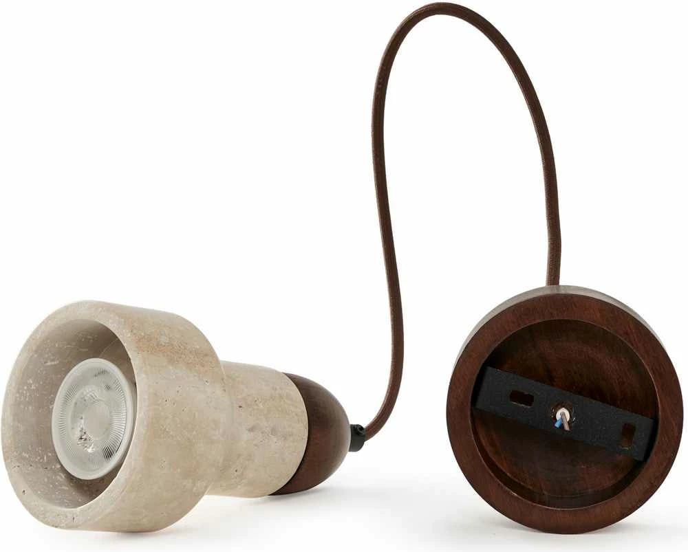 Llambë tavani Opviq Swis, dru arre, bezhë