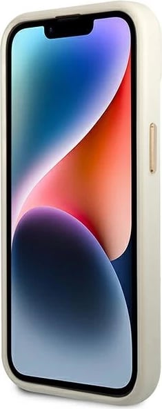 Mbështjellës Guess Croco Collection për iPhone 14 Plus 6.7", argjendtë