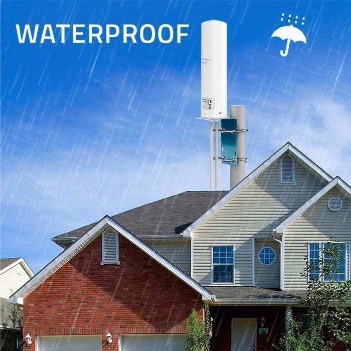 Antenë Qoltec 57044 4G LTE, 5dBi, omnidireksionale, për jashtë, Çelik