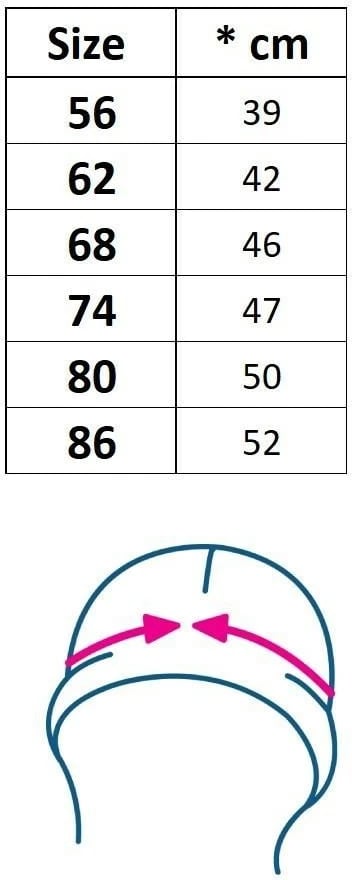 kapelë bebe muslinë, New Baby, Zora, 100% pambuk, madhësia 68 (4-6m), me lidhëse, e bardhë