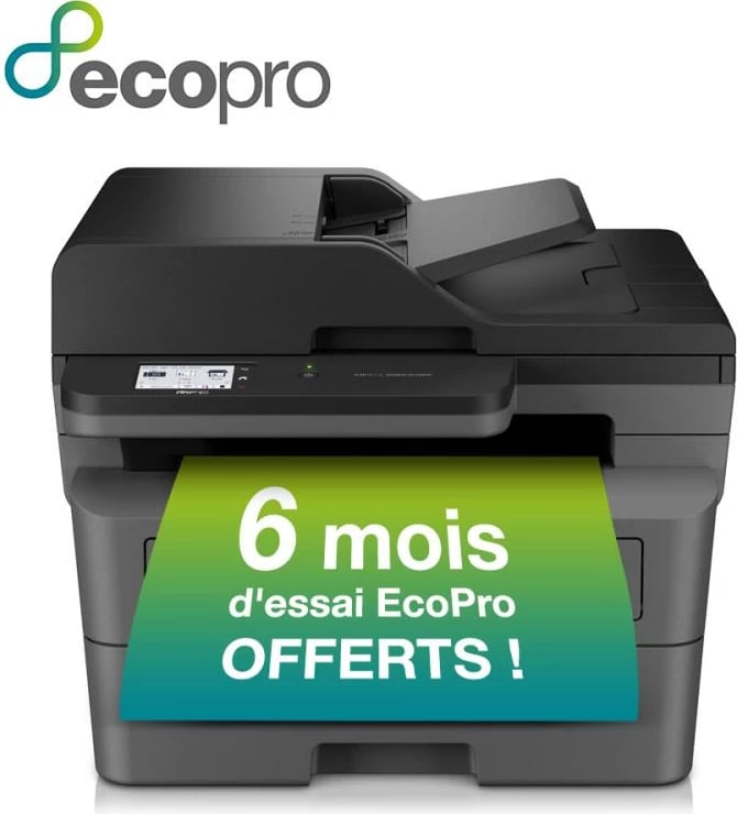 printer multifunksional laser mono, Brother MFC-L2860DWE (MFCL2860DWERE1), 32–37 ppm, dupleks, ADF, fax, bardhë