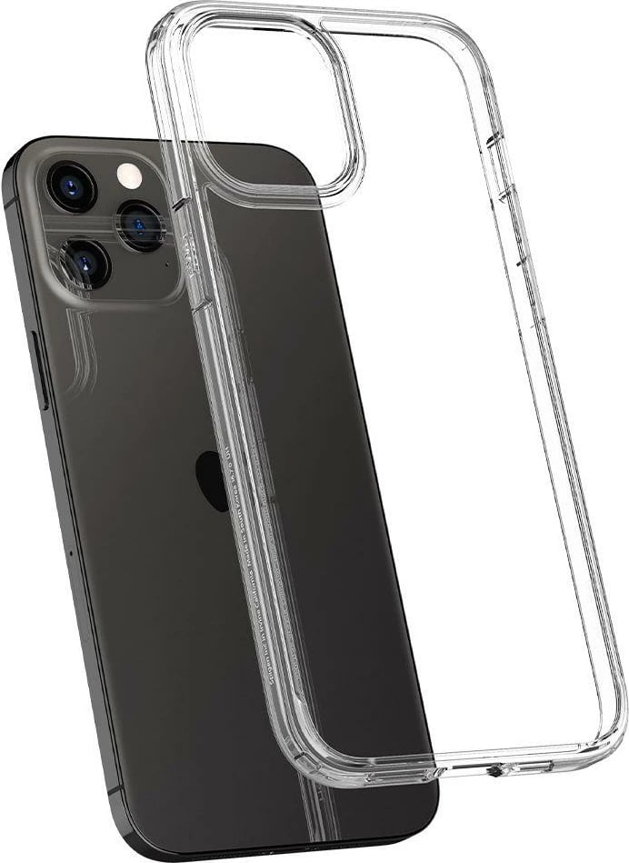 Mbështjellës Spigen Ultra Hybrid për iPhone 12 Pro Max, Transparent