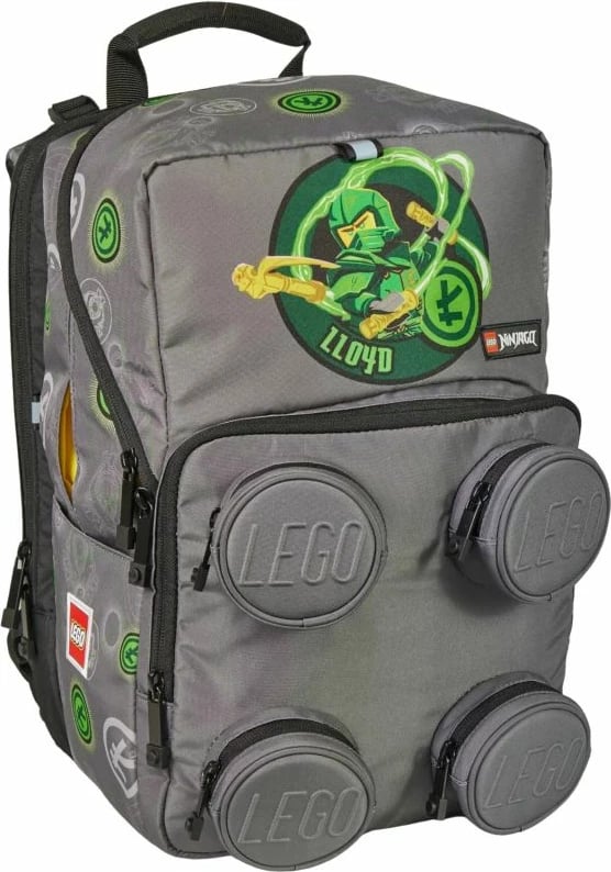 Çantë shpine Lego për fëmijë, gri