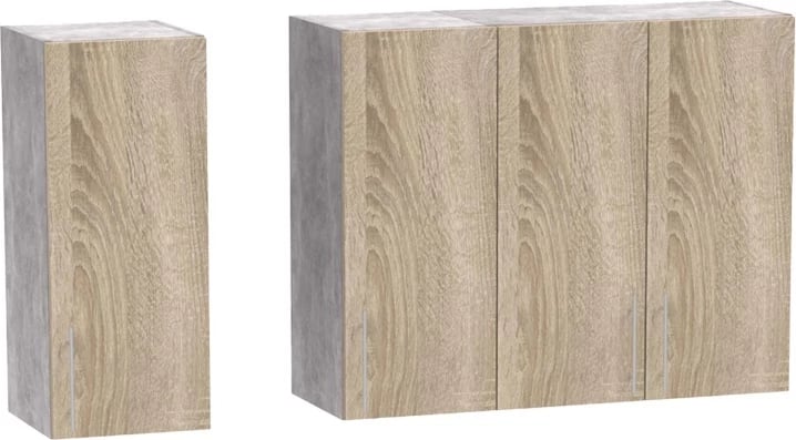 Njësi kuzhine Festa II melamine, ngjyrë sonoma, 120x60x85cm